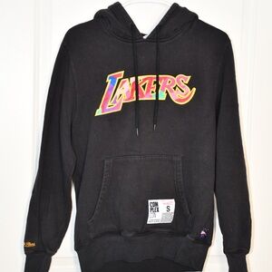 Takashi Murakami ComplexCon x LA Lakers M&N Mutated Flower Hoodie